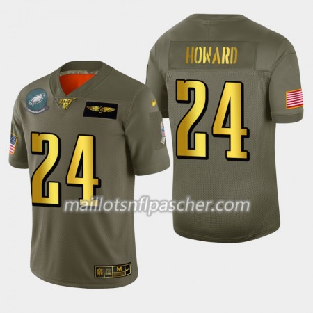Maillot Philadelphia Eagles Jordan Howard 24 Nike 2019 Salute to Service 100th - Homme